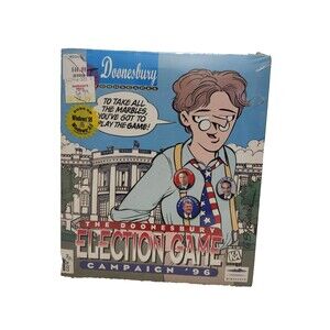 The Doonesbury Election Game: Campaign '96, Mindscape for PC SEALED